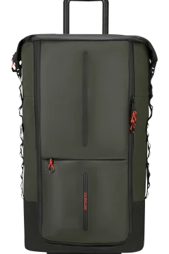 Ecodiver - Borsone pieghevole con ruote 4-in-1