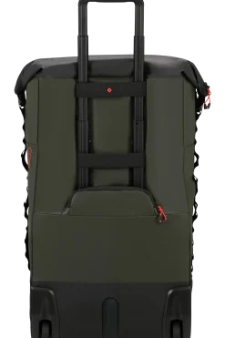 Ecodiver - Borsone pieghevole con ruote 4-in-1