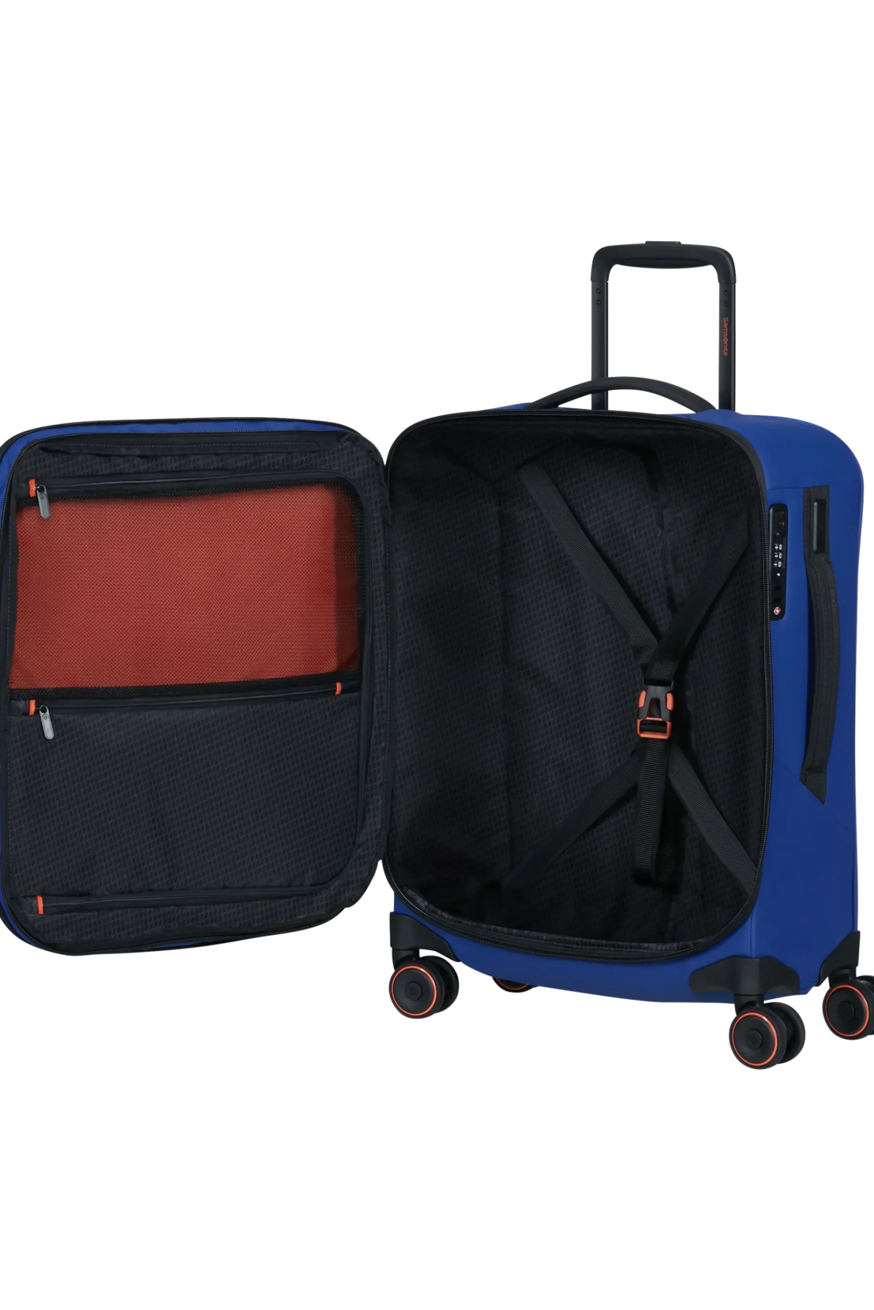 Glazed - Trolley espandibile (4 ruote) 55cm