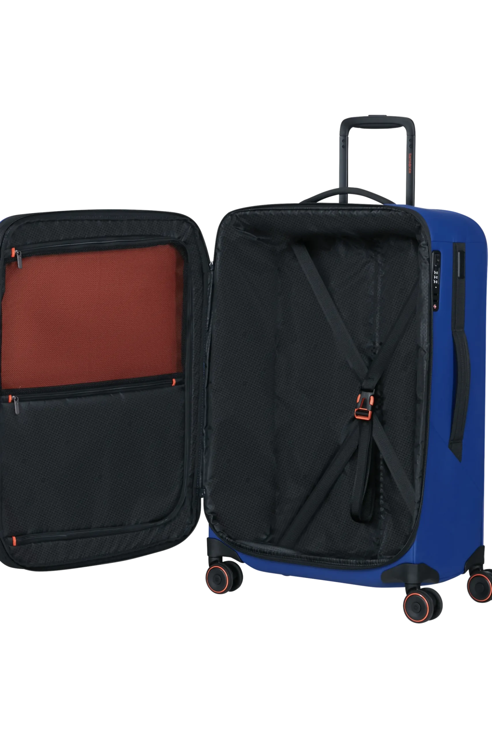 Glazed - Trolley espandibile (4 ruote) 67cm