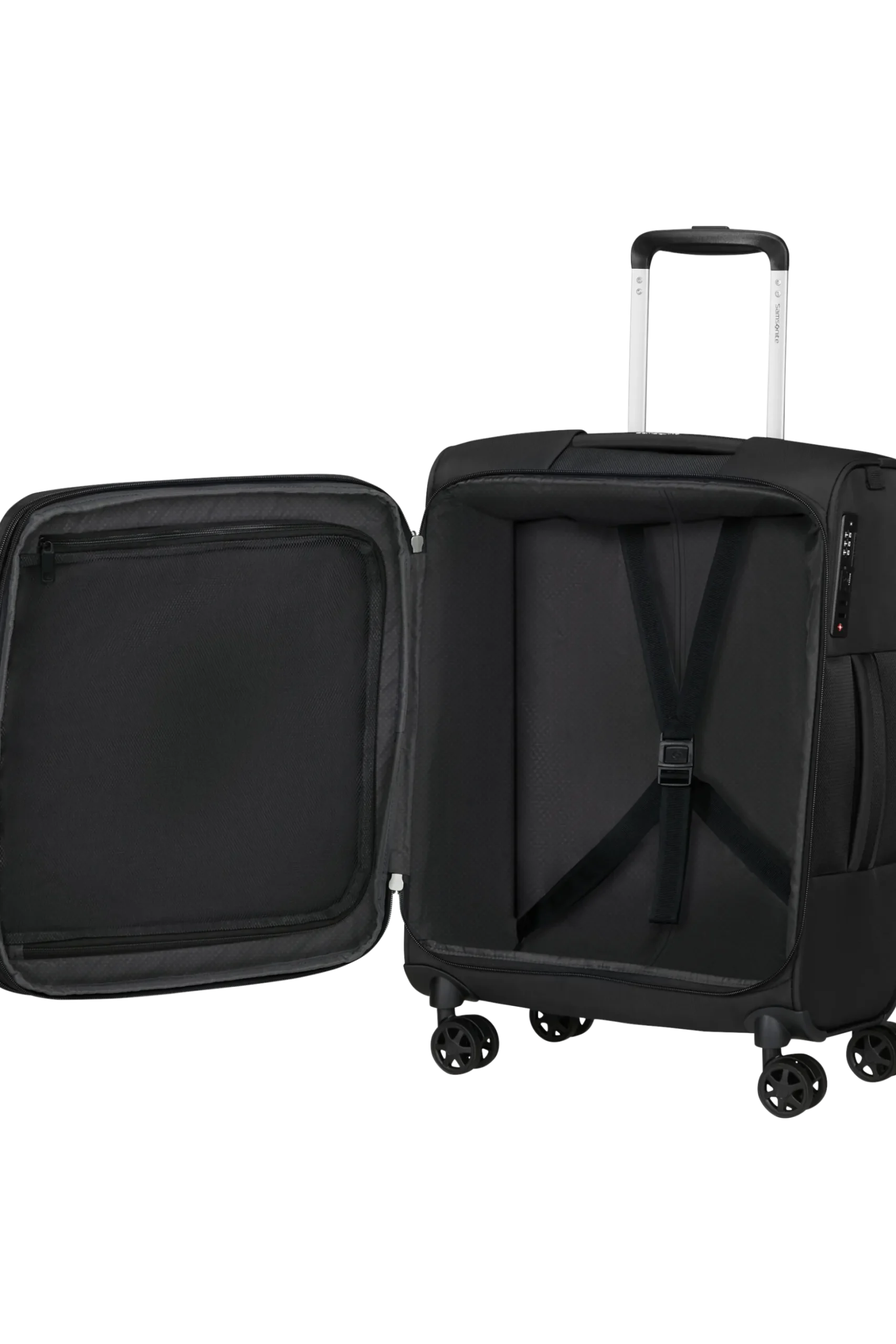 GoTwist - Trolley espandibile (4 ruote) 55cm