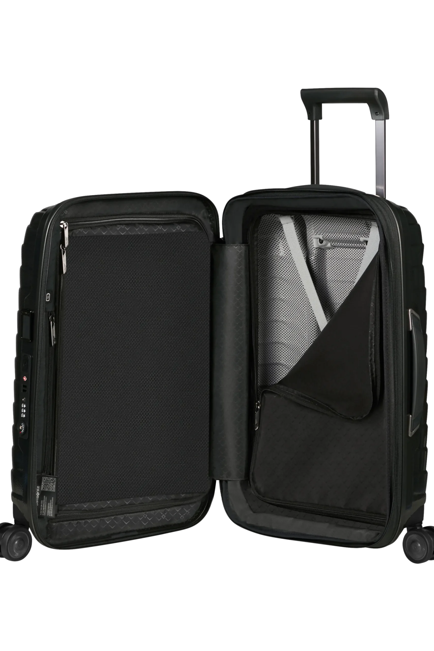 Proxis - Trolley espandibile (4 ruote) 55cm
