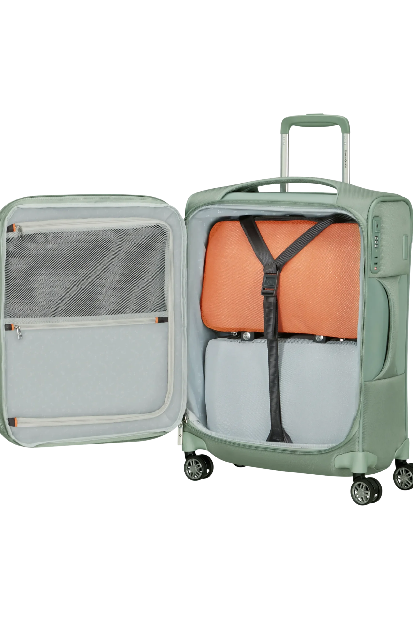 Re-Lite - Trolley espandibile (4 ruote) 55cm