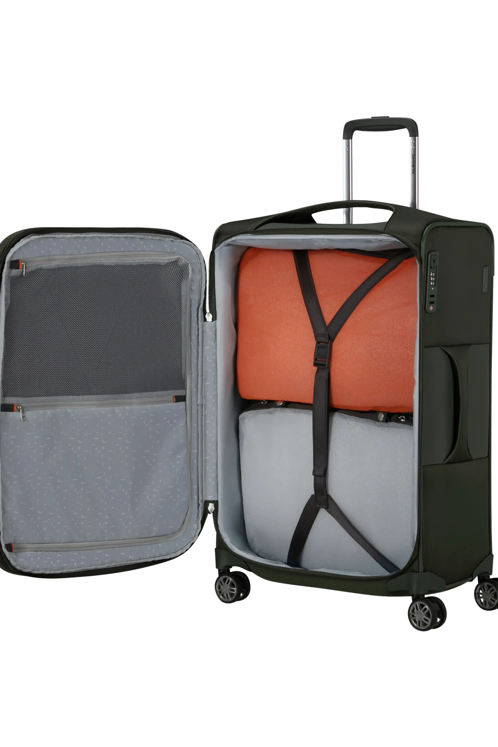 Re-Lite - Trolley espandibile (4 ruote) 67cm