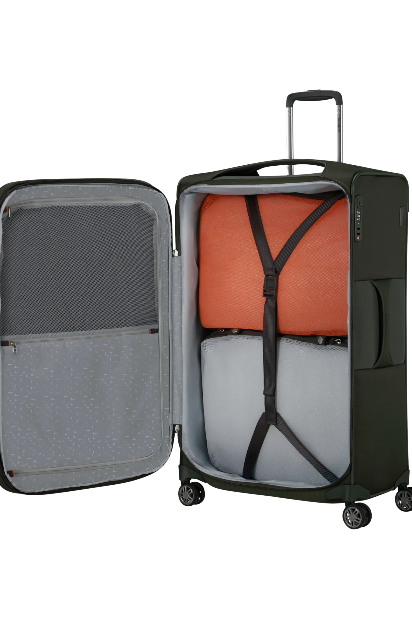 Re-Lite - Trolley espandibile (4 ruote) 78cm