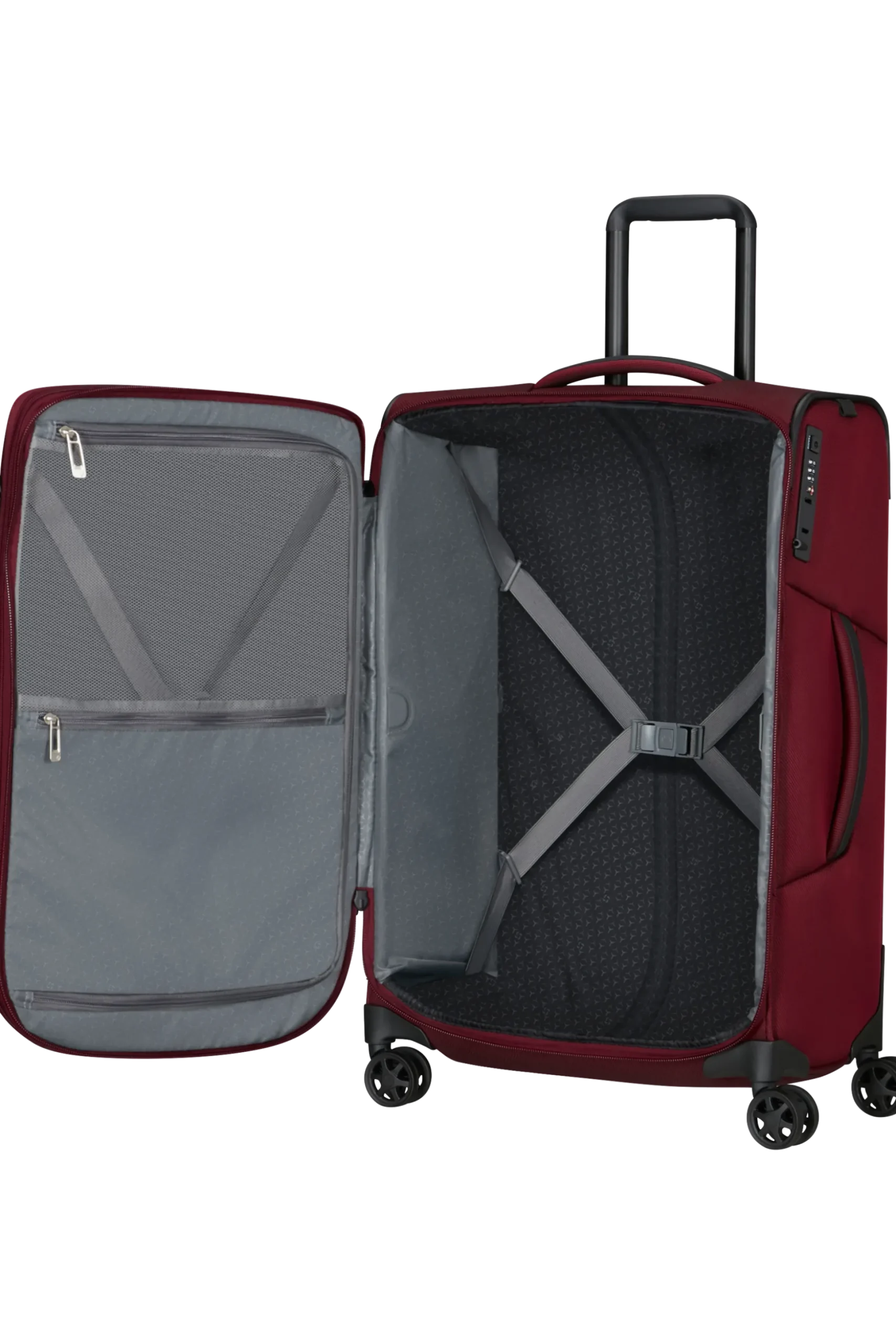 Respark - Trolley Espandibile (4 ruote) 67cm