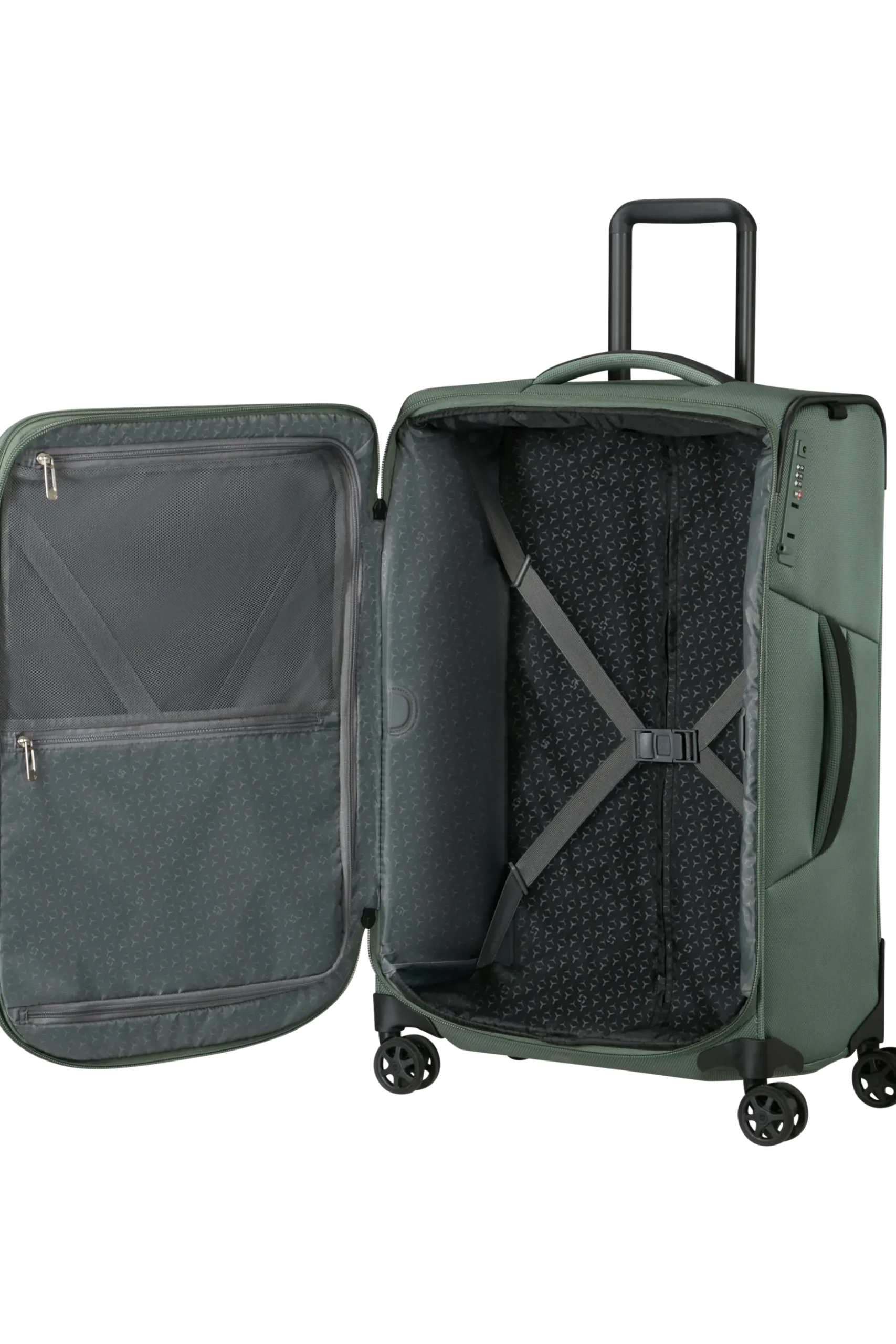 Respark - Trolley Espandibile (4 ruote) 67cm