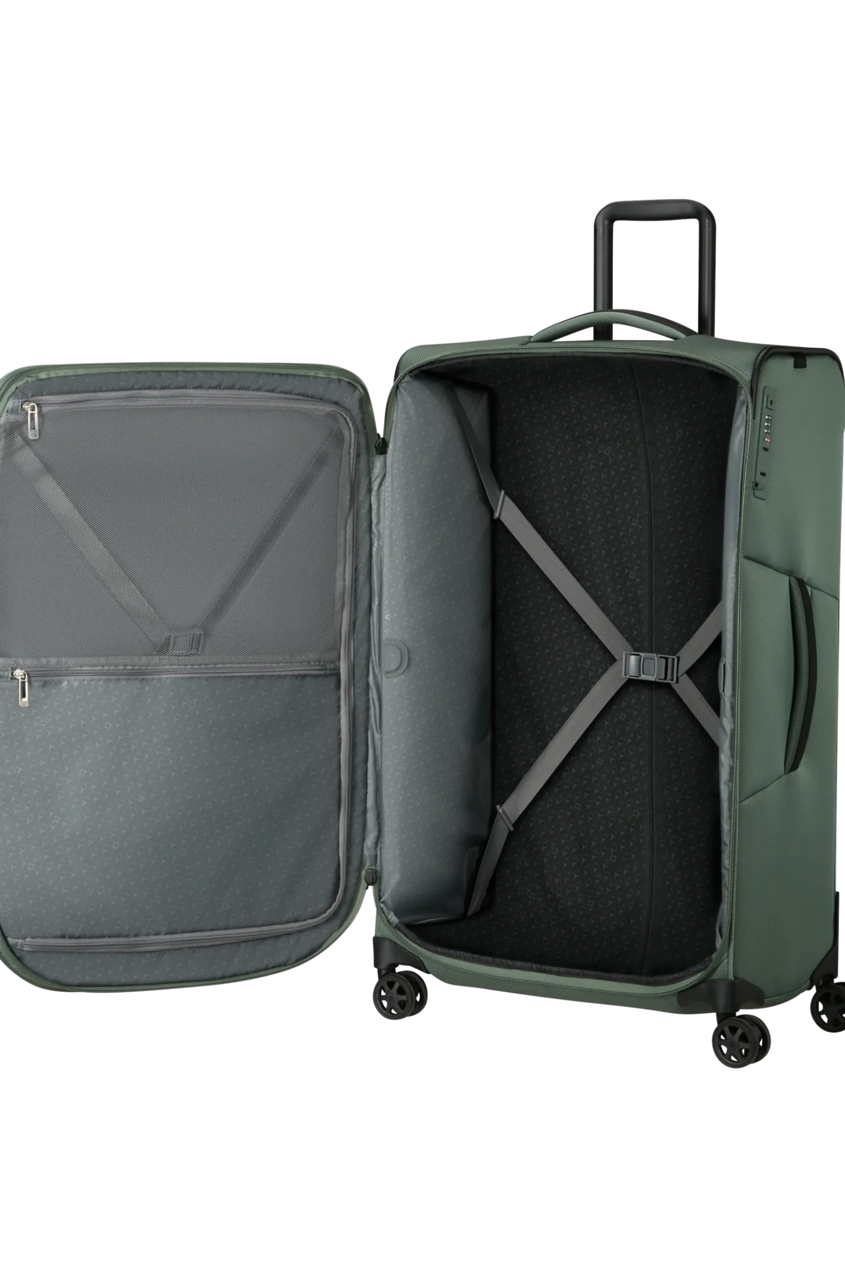 Respark - Trolley Espandibile (4 ruote) 79cm
