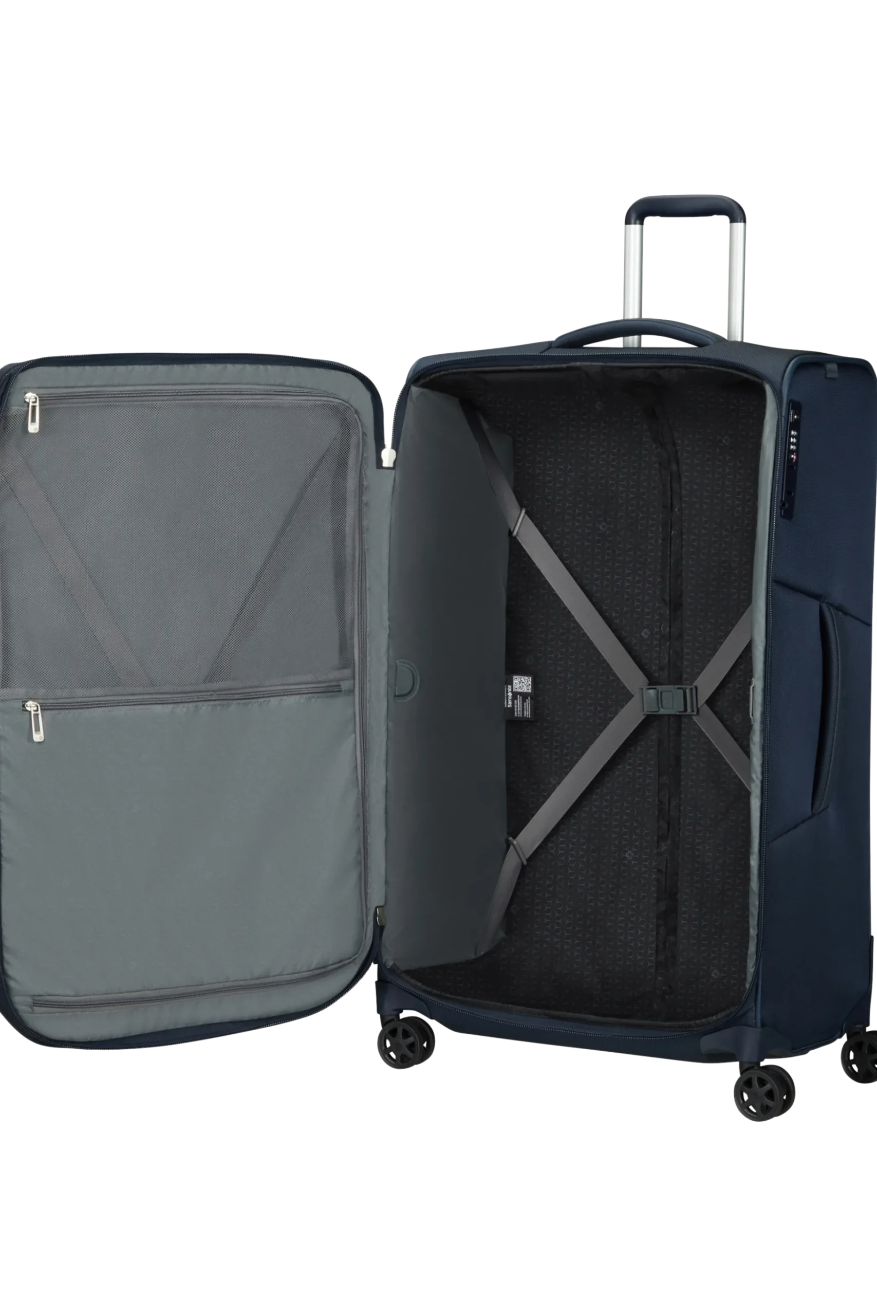 Respark - Trolley Espandibile (4 ruote) 79cm
