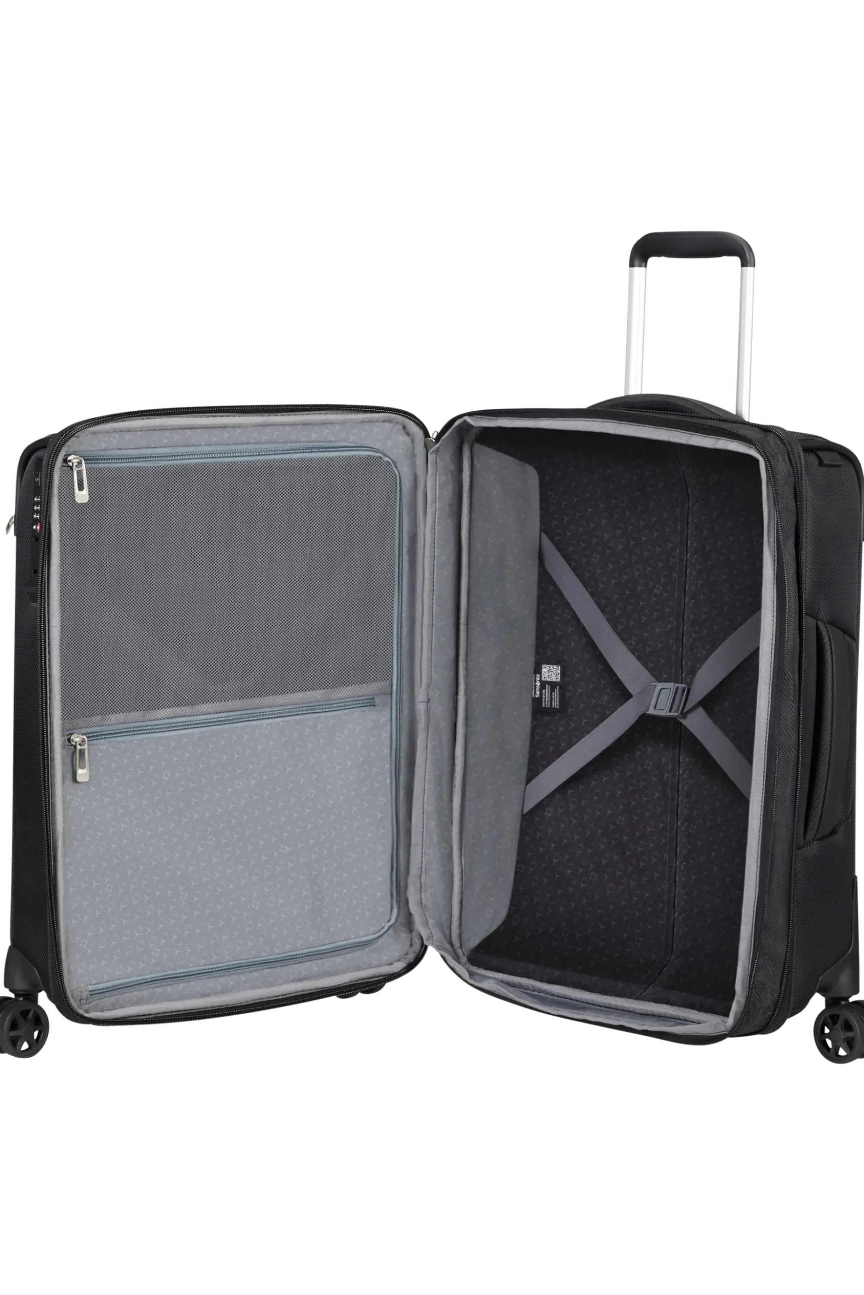 Respark - Trolley espandibile (4 ruote) 55cm