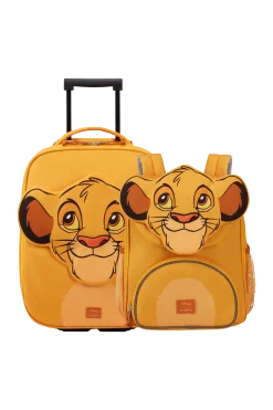 SIMBA SET 3 - (Valigia (2 ruote) 45cm + Zaino)