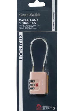 Ta Revolution - Lucchetto a cavo TSA con codice a 3 cifre