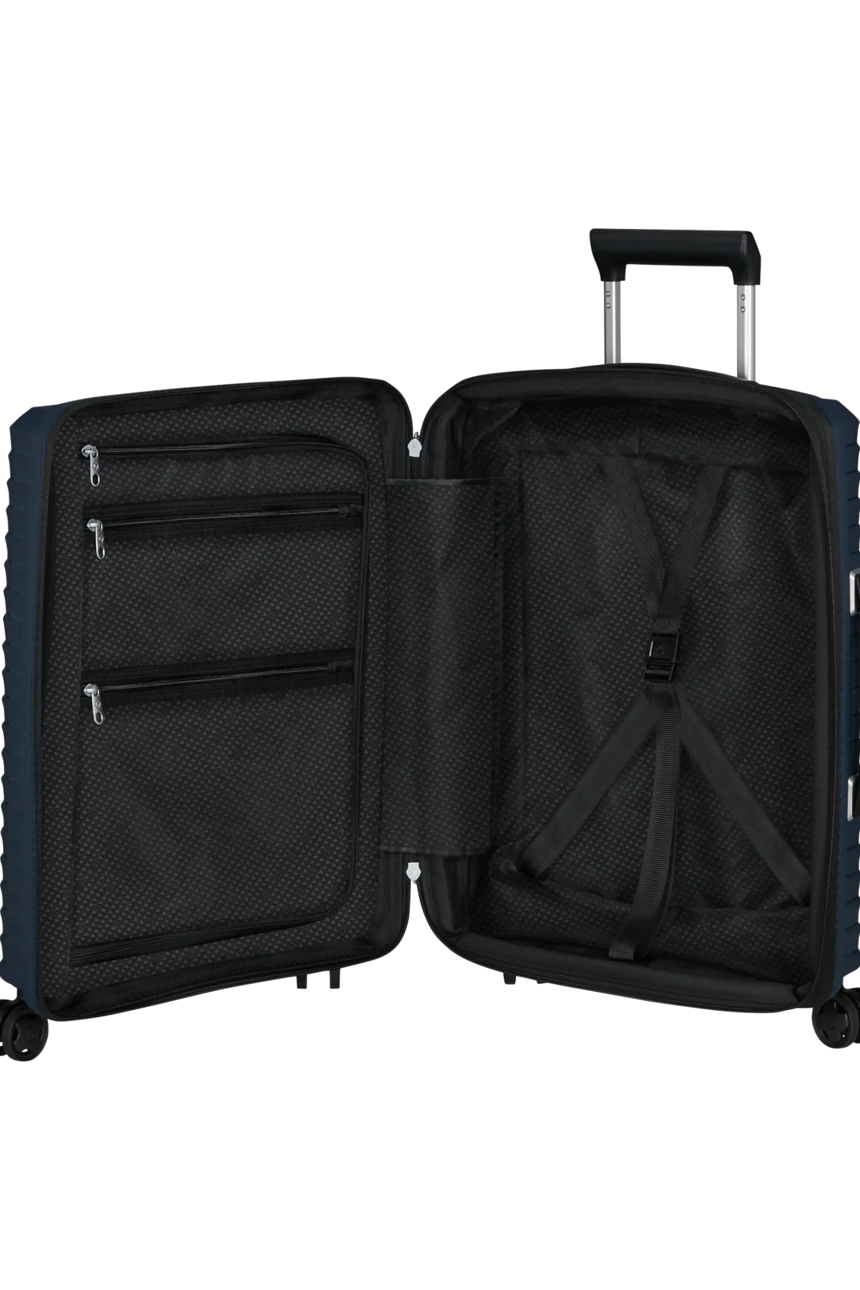 Upscape - Trolley espandibile (4 ruote) 55cm