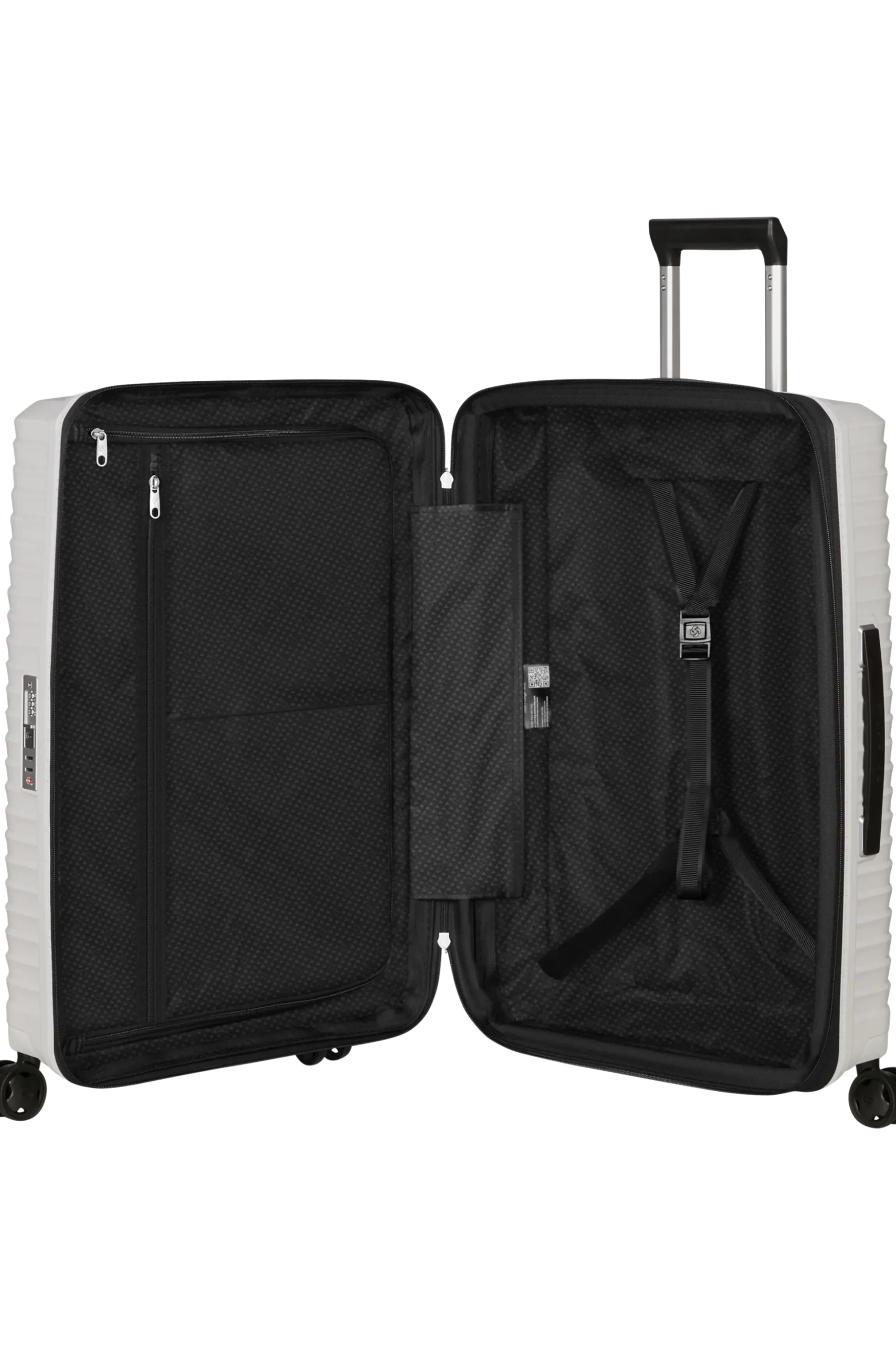 Upscape - Trolley espandibile (4 ruote) 68cm