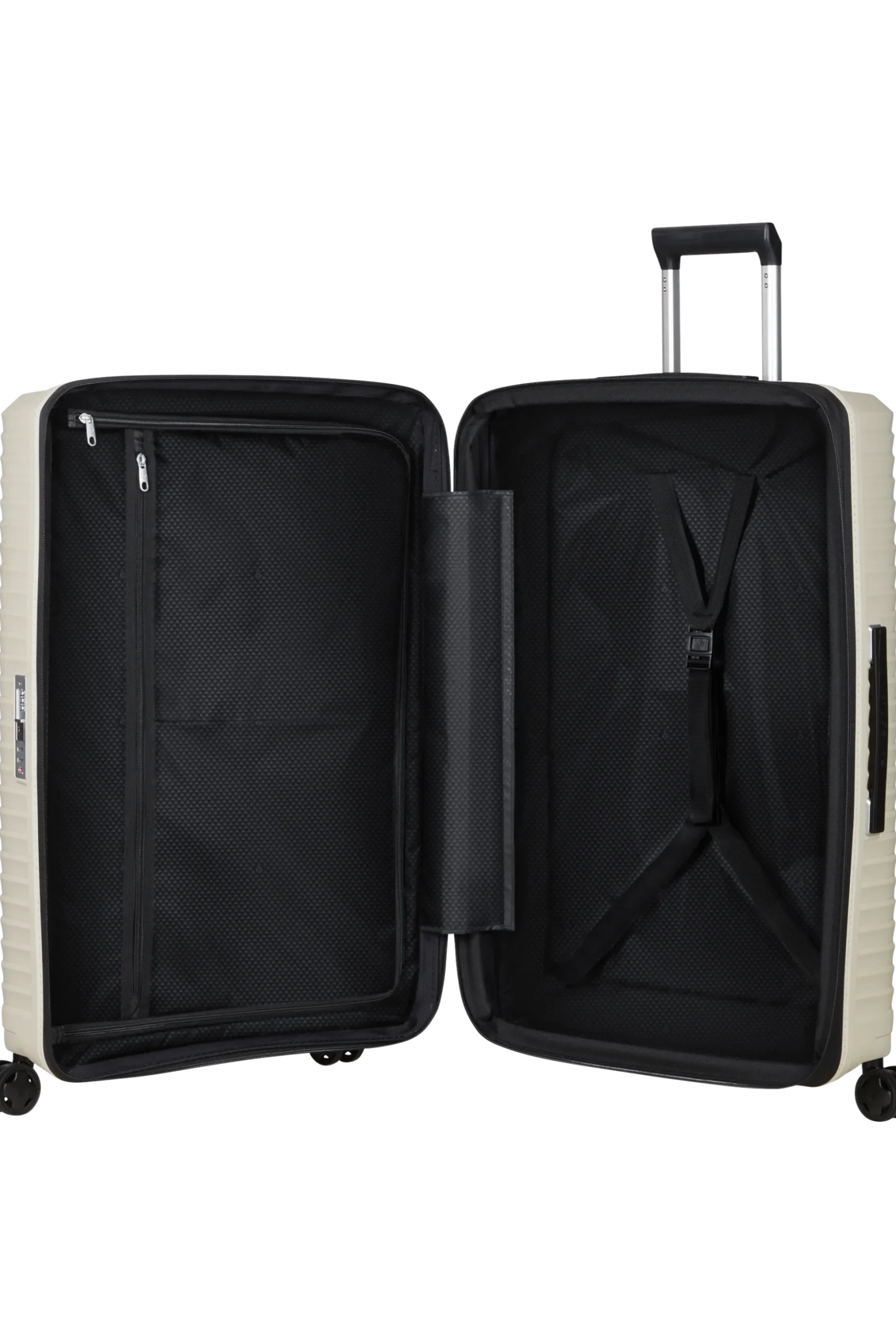 Upscape - Trolley espandibile (4 ruote) 75cm