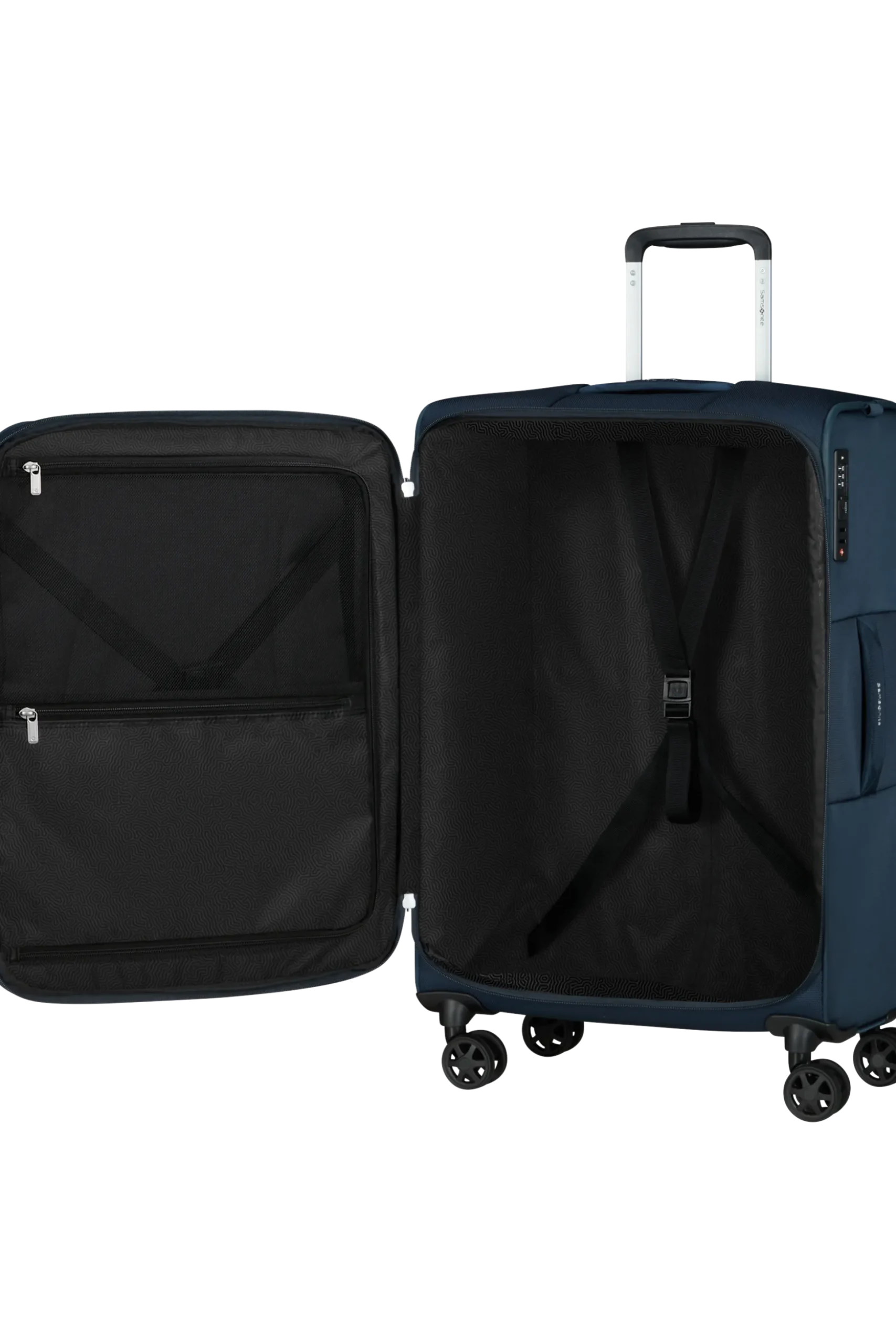 Urbify - Trolley espandibile (4 ruote) 68cm